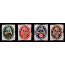 1926 - Tysk Rige - AFA 397-00 -  Frimærke - Nødhjælp - Komplet sæt - Ustemplet.